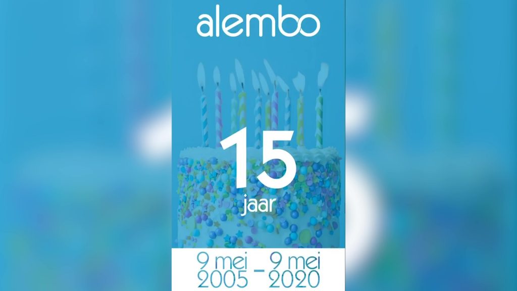 alembo bestaat 15 jaar